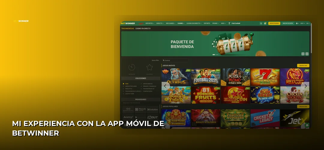 Mi Experiencia con la App Móvil de BetWinner