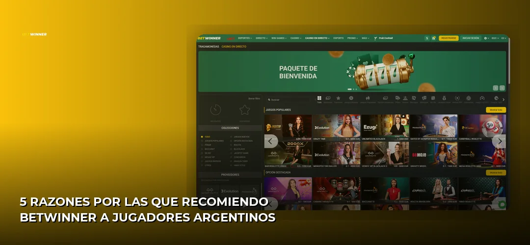 5 Razones Por Las Que Recomiendo BetWinner a Jugadores Argentinos